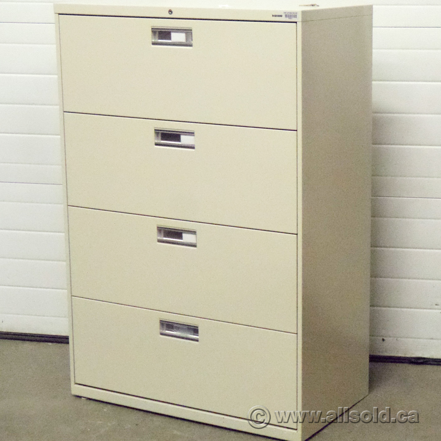 Hon Beige 4 Drawer Lateral File Locking Allsold.ca Buy